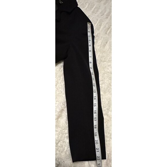 Rafaella Brand Black Blazer Jacket Lined Polyester Rayon Blend Women's Size 8 - Picture 7 of 15